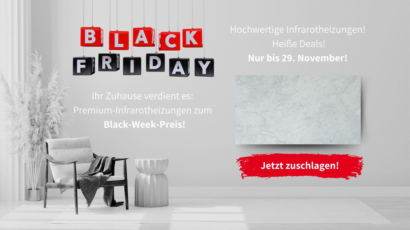 Black Week Angebote nur bis zum 29. November.