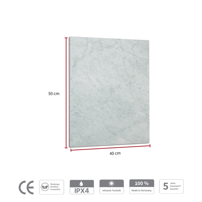 400 Watt Carrara Natursteinheizung